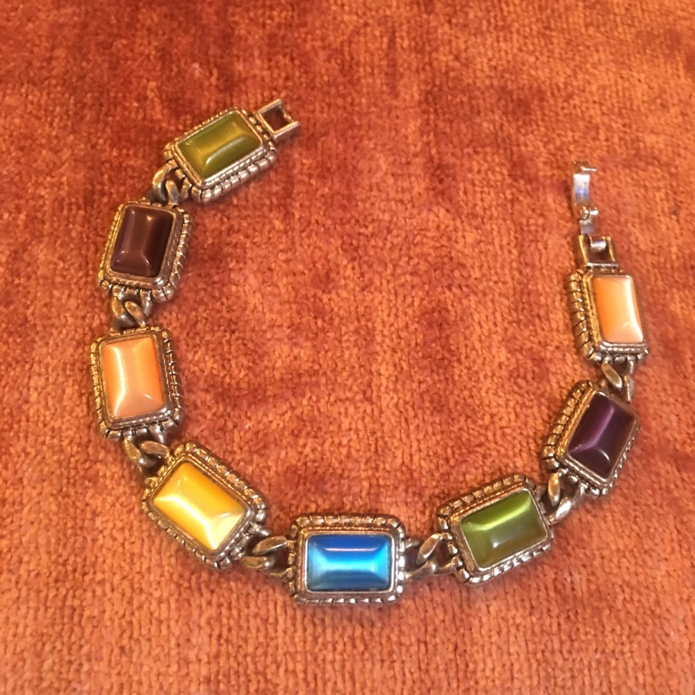 Gemstone bracelet vintage